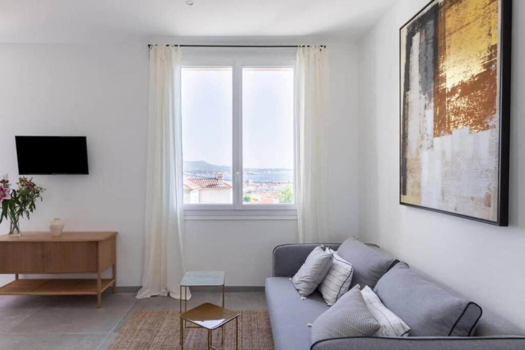 Petit Paradis A Sanary Avec Vue Mer Wifi Et Clim Exterior photo